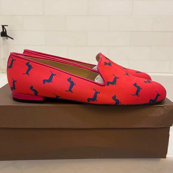 Pink Dog-Print Loafers!! - Picture 6 of 12